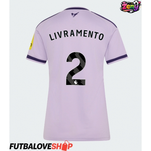 Dres Newcastle United Tino Livramento #2 Tretina pre Ženy 2026-27 Krátky Rukáv